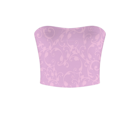 Rapunzel Swirl Crop Tube Top