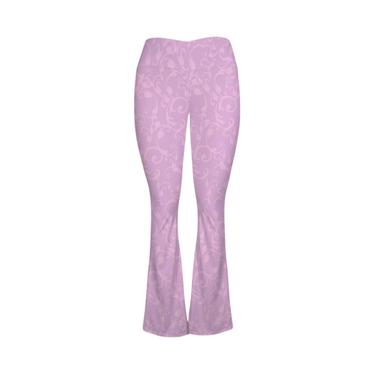 Rapunzel Swirl Flare Yoga Pants