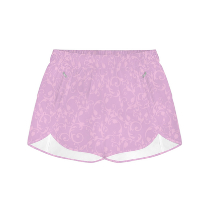 Rapunzel Swirl Running Shorts