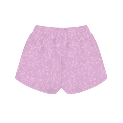 Rapunzel Swirl Running Shorts