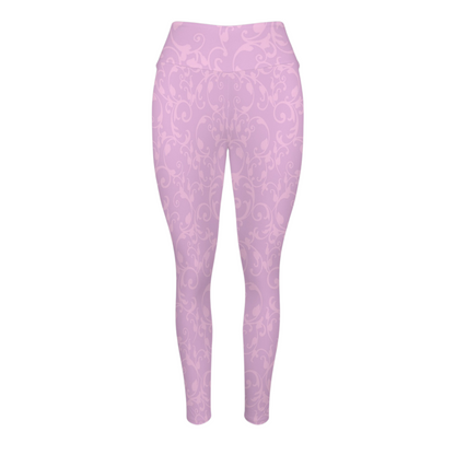 Rapunzel Bow Yoga Leggings