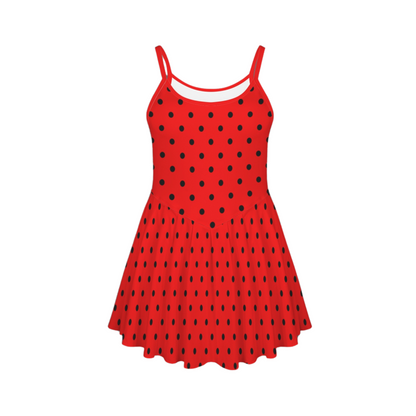 Miss Mouse Polka Dots Pleat Skirt Active Dress