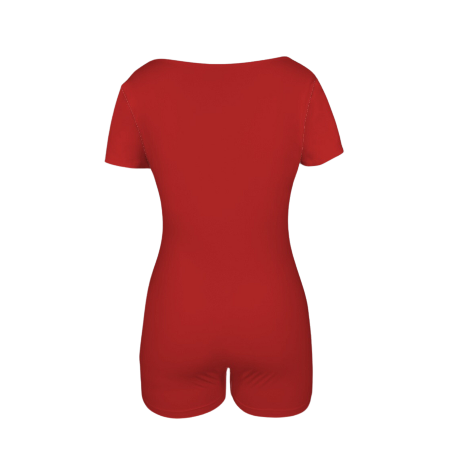 Royal Red Onez Tee Active Romper