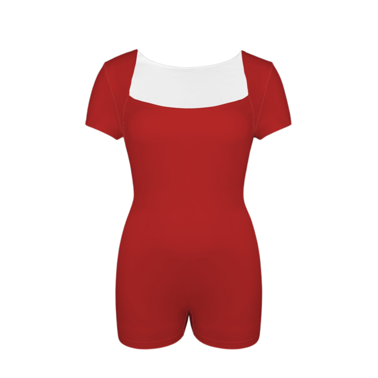 Royal Red Onez Tee Active Romper