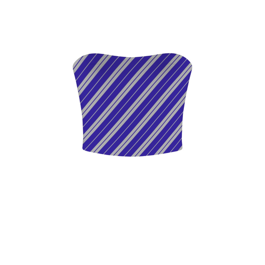 Houses Stripes Crop Tube Top