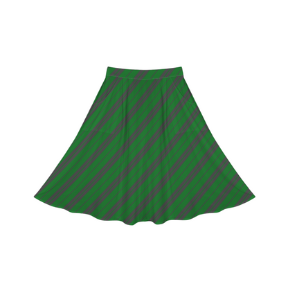 Houses Stripes Midi Skirt