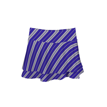 Houses Stripes Ruffle Active Skort