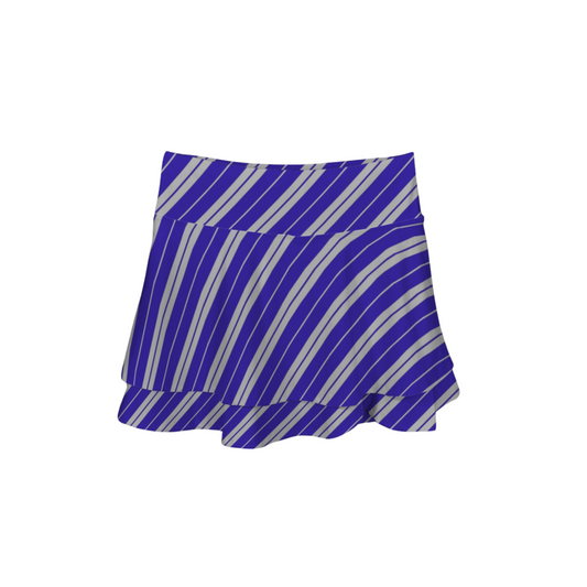 Houses Stripes Ruffle Active Skort
