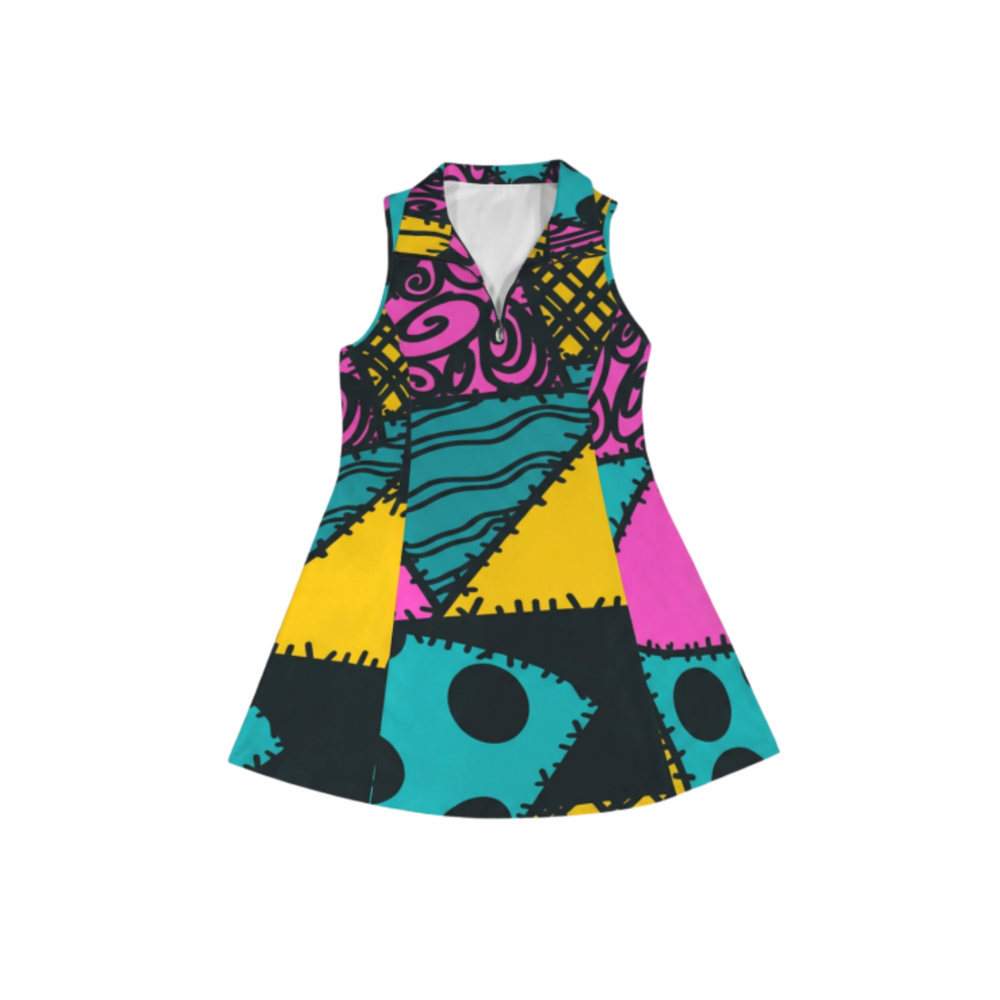 Sally Girls Collared Active Dress