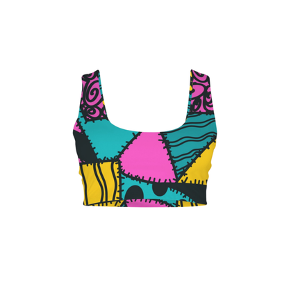 Sally Twisted Back Sport Crop