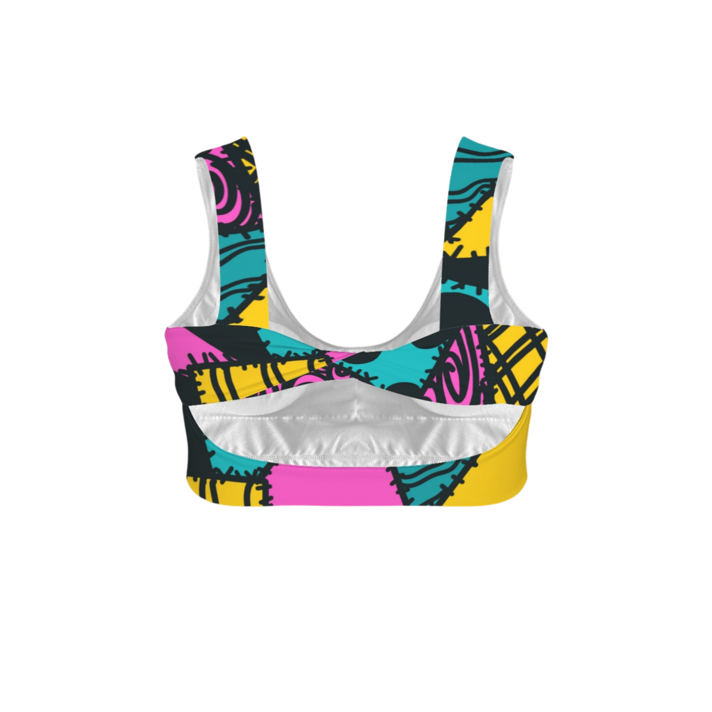 Sally Twisted Back Sport Crop