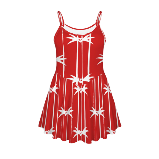 Sandy Claws Pleat Skirt Active Dress