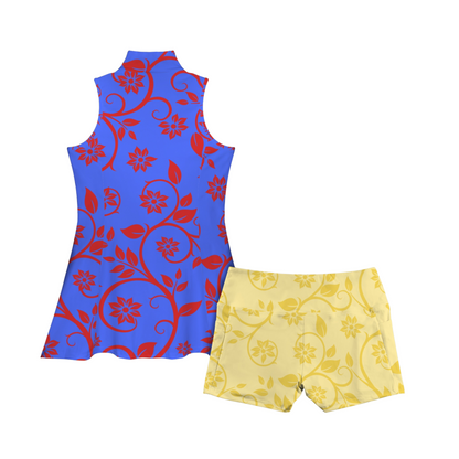 Snow Collared Active Dress