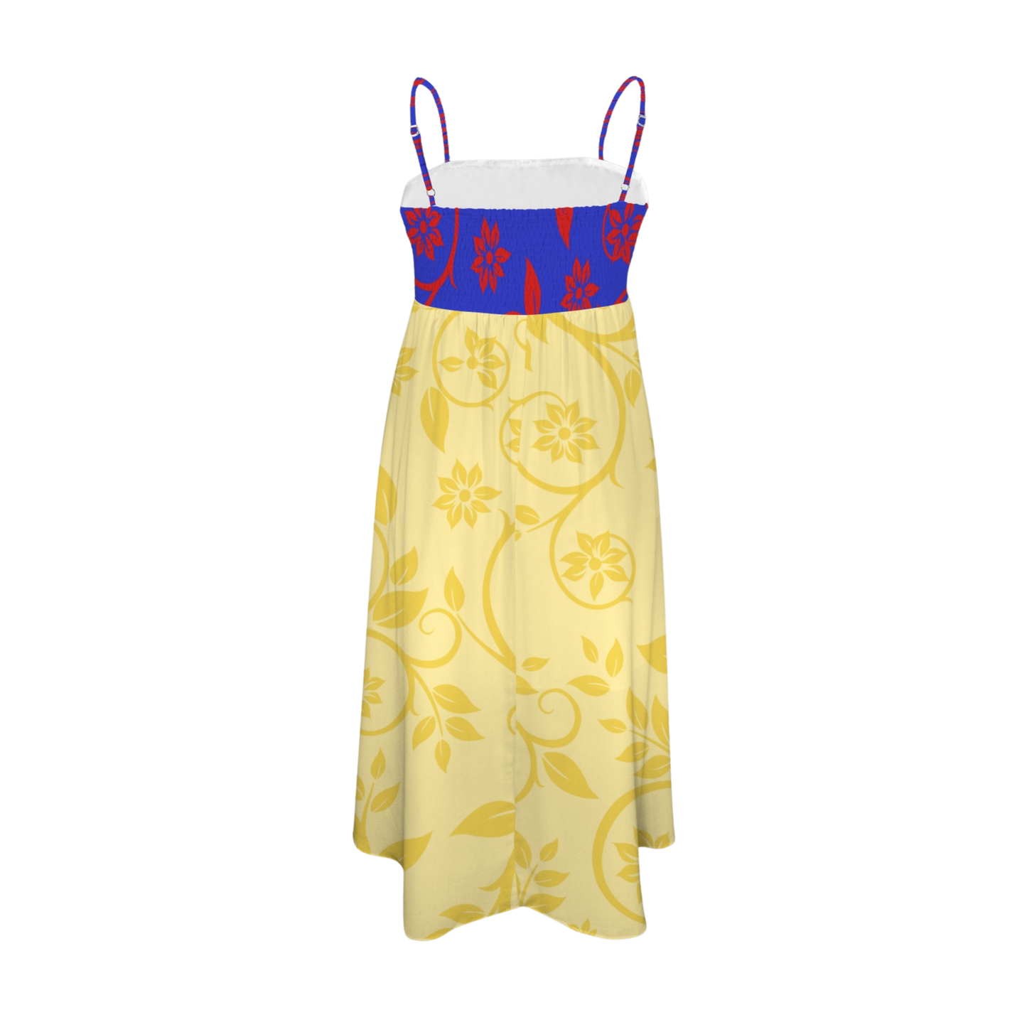 Princess Swirl Print Midi Doll Dress