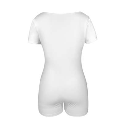 Snowman White Onez Tee Active Romper