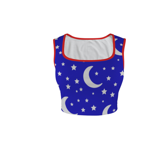 Sorcerer Square Neck Crop Top