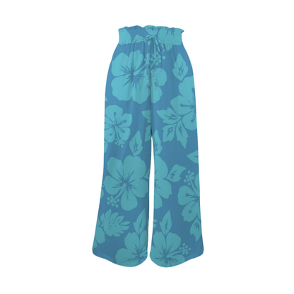 Ohana Hibiscus Wide Leg Pants