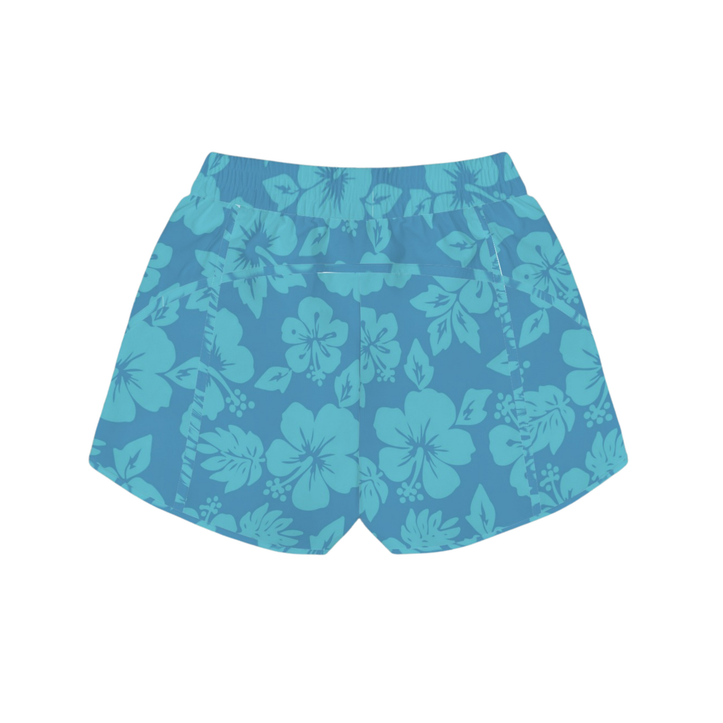 Ohana Hibiscus Running Shorts