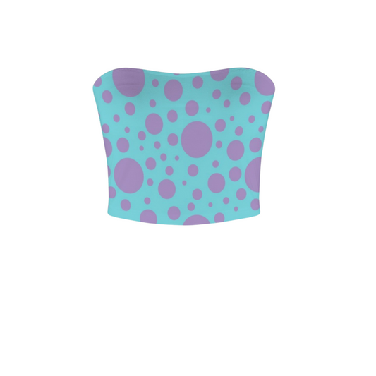 Sully Dot Crop Tube Top