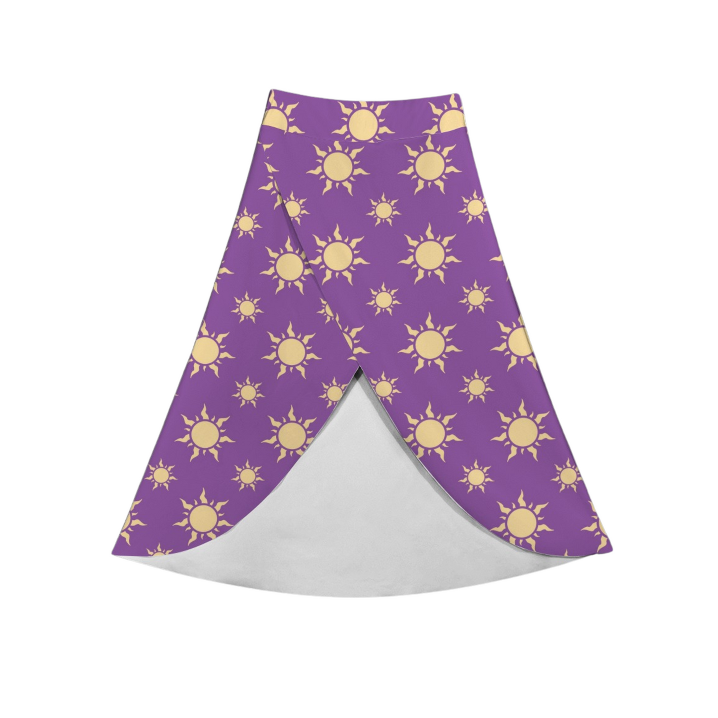 Purple Suns Crossover Midi Skort