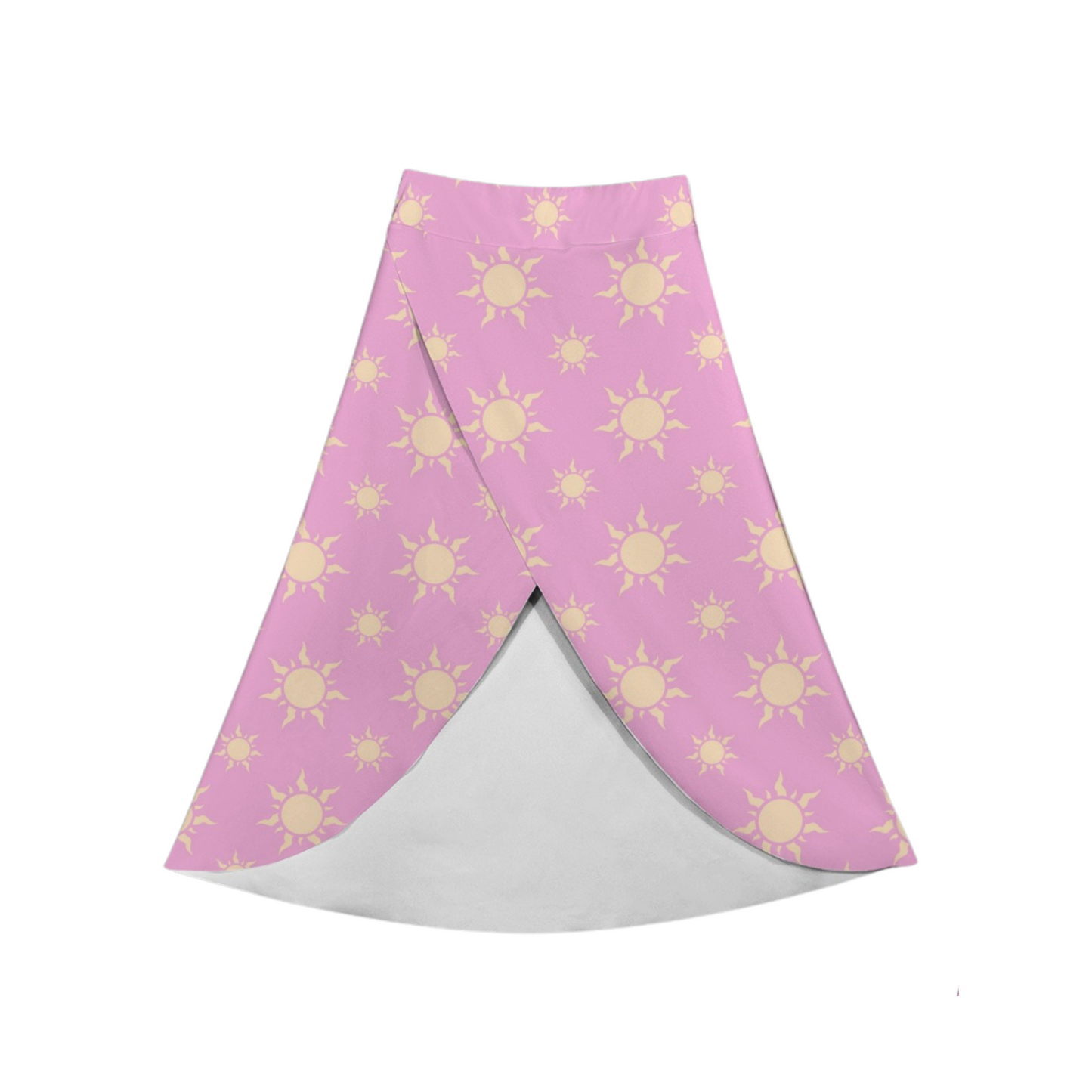 Lilac Suns Crossover Midi Skort