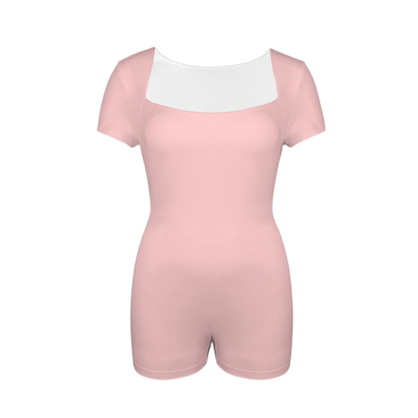 Cultured Swine Pink Onez Tee Active Romper