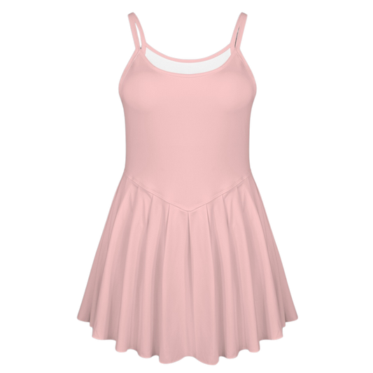 Cultured Swine Pink Pleat Active Dress