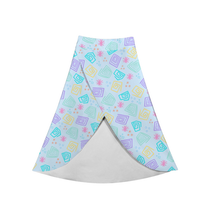 Spinning Cups Crossover Midi Skort