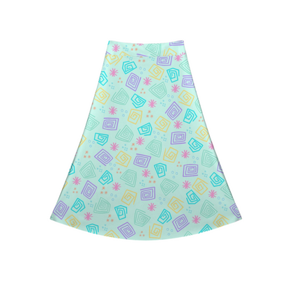 Spinning Cups Crossover Midi Skort