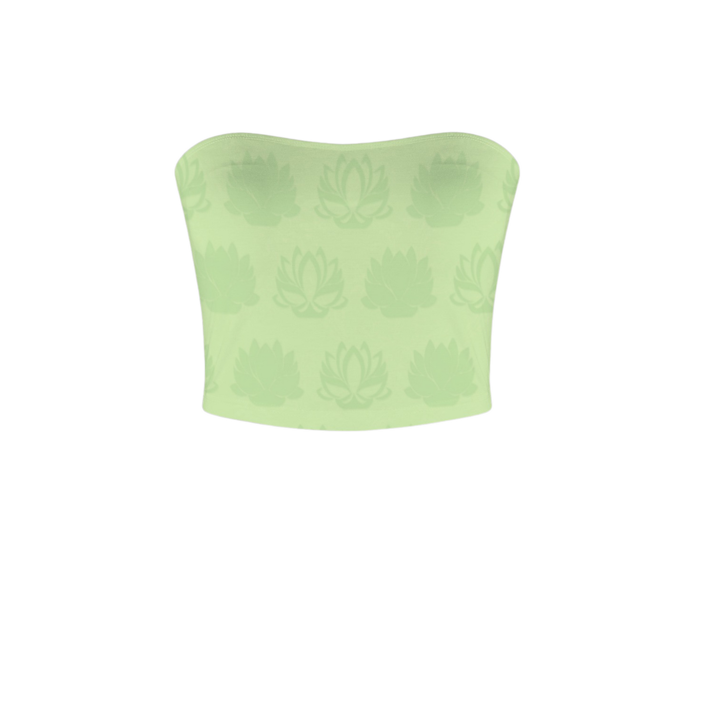 Tia Lotus Crop Tube Top