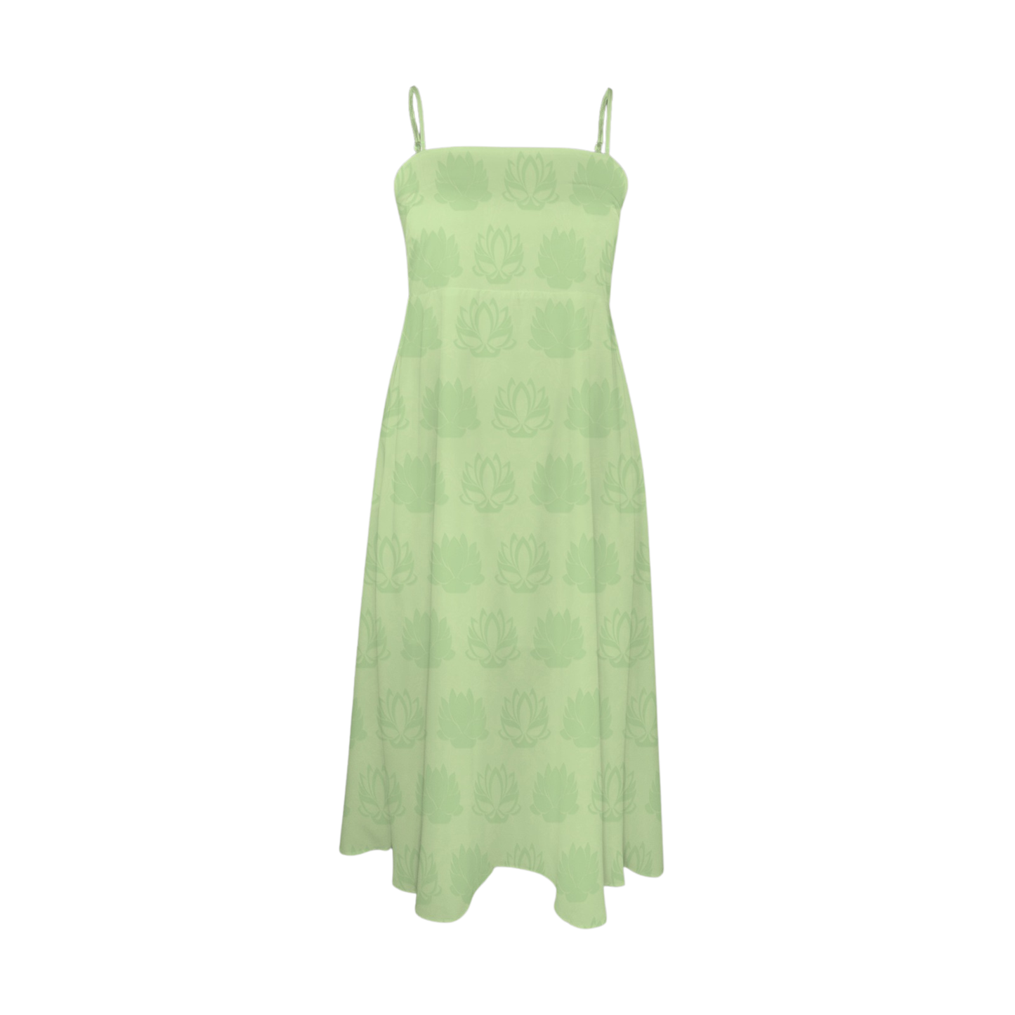 Tia Lotus Midi Doll Dress