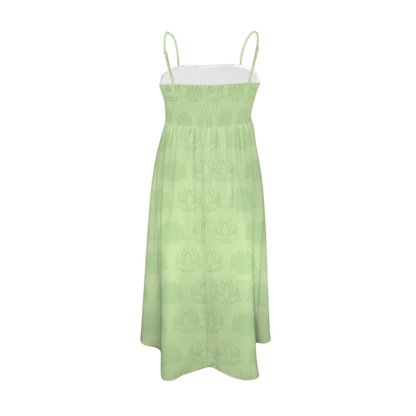 Tia Lotus Midi Doll Dress