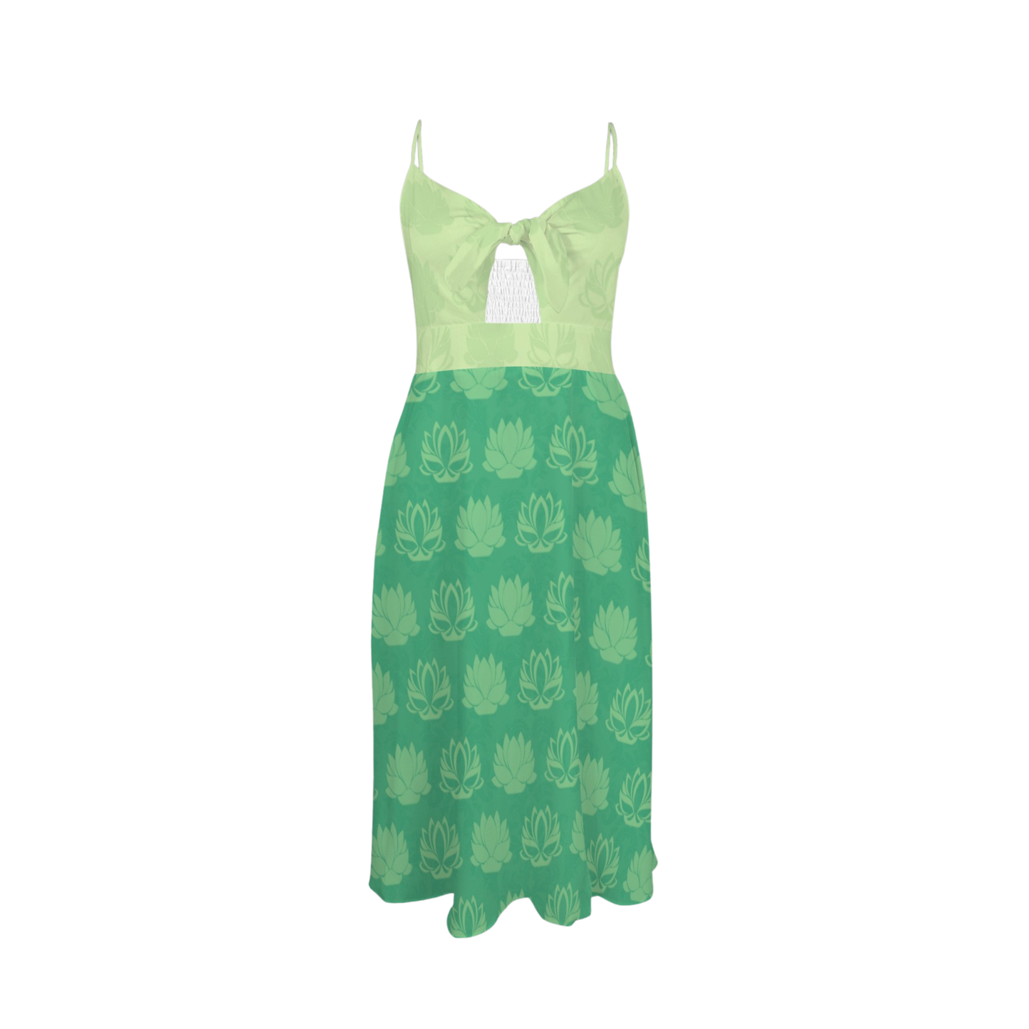 Tia Lotus Sexy Slit Midi