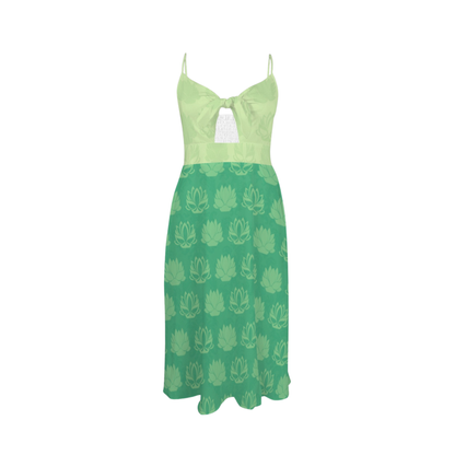 Tia Lotus Sexy Slit Midi