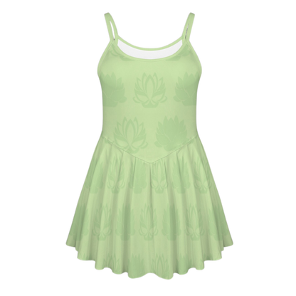 Tiana Lotus Pleat Skirt Active Dress