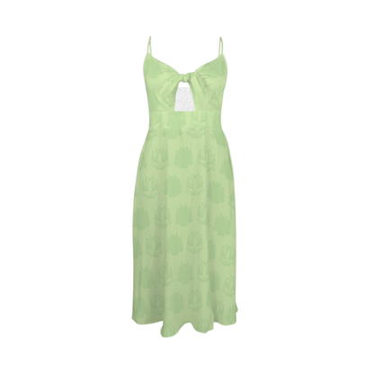 Tia Lotus Sexy Slit Midi