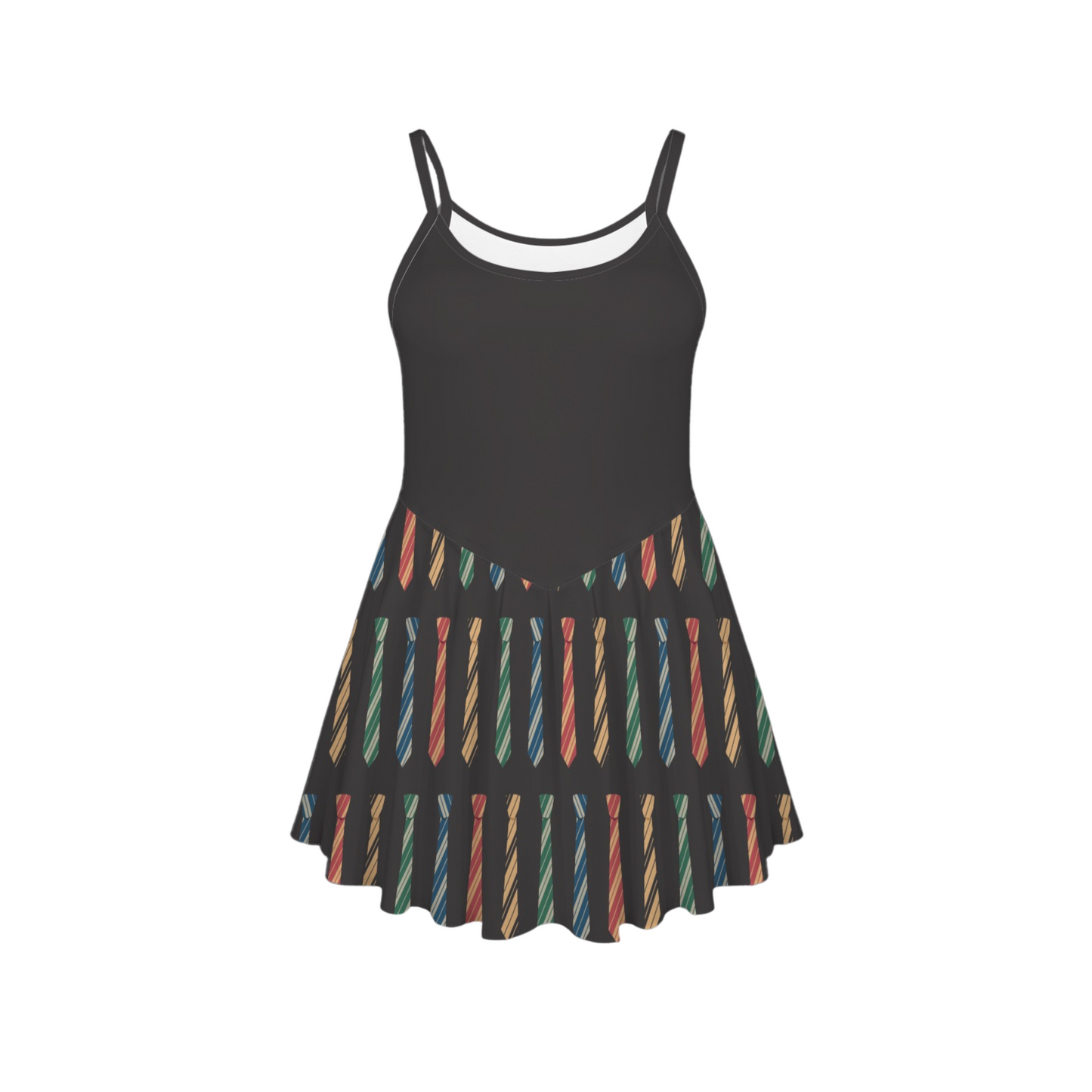 Wizard Ties Pleat Skirt Active Dress