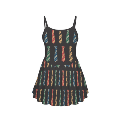 Wizard Ties Pleat Skirt Active Dress