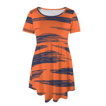 Bouncin' Tiger Tee Shirt Dress