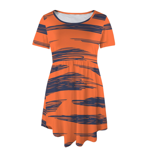 Bouncin' Tiger Tee Shirt Dress