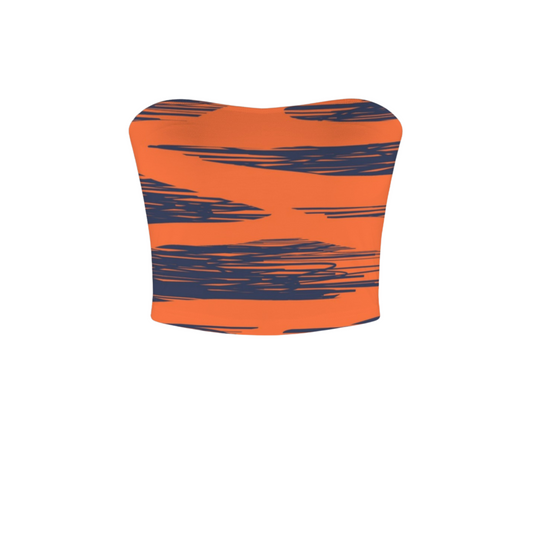 Bouncin' Tiger Crop Tube Top
