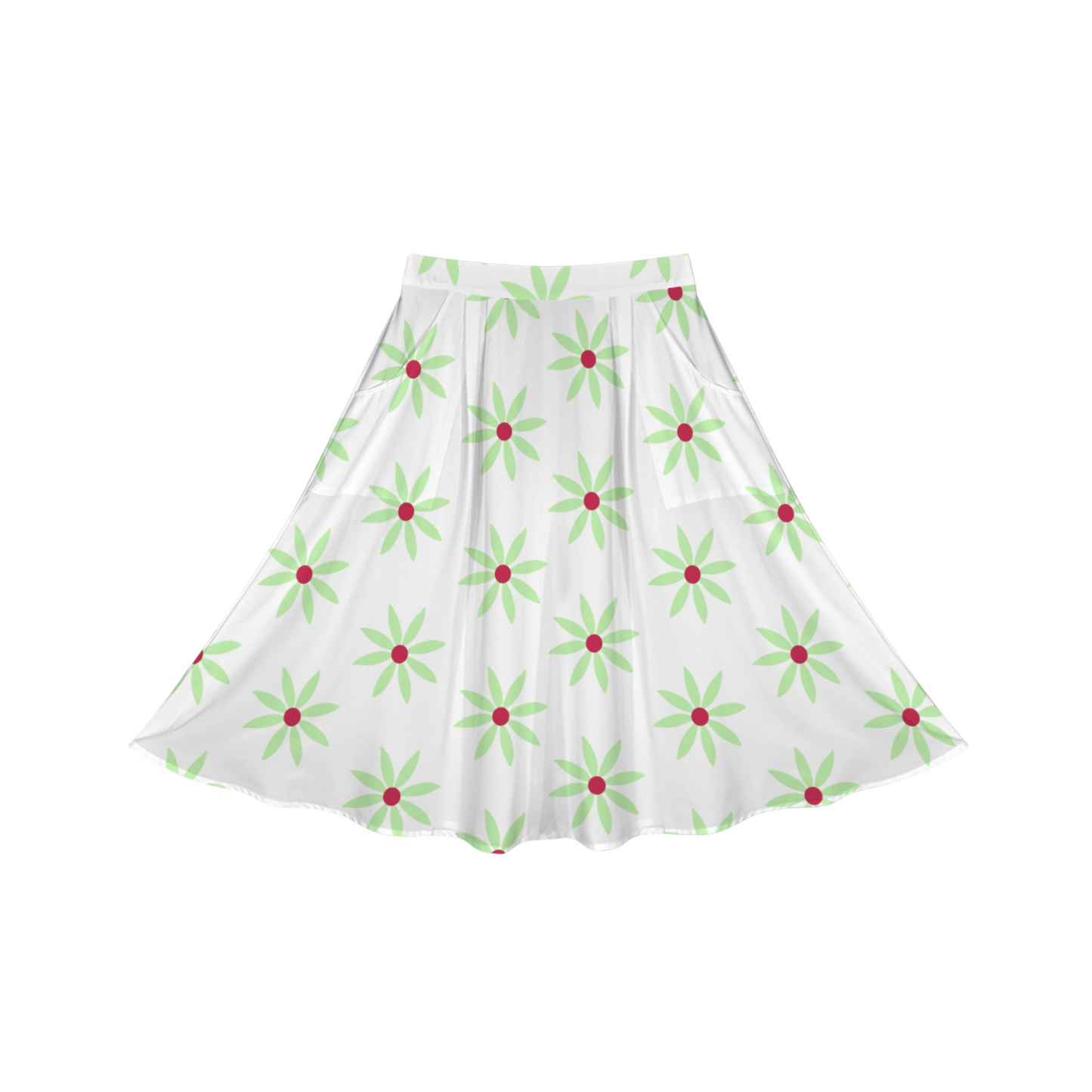 Tight Rope Walker Midi Skirt