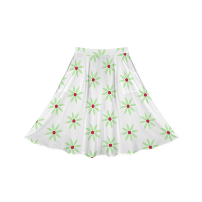 Tight Rope Walker Midi Skirt