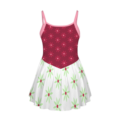 Tight Rope Walker Pleat Skirt Active Dress