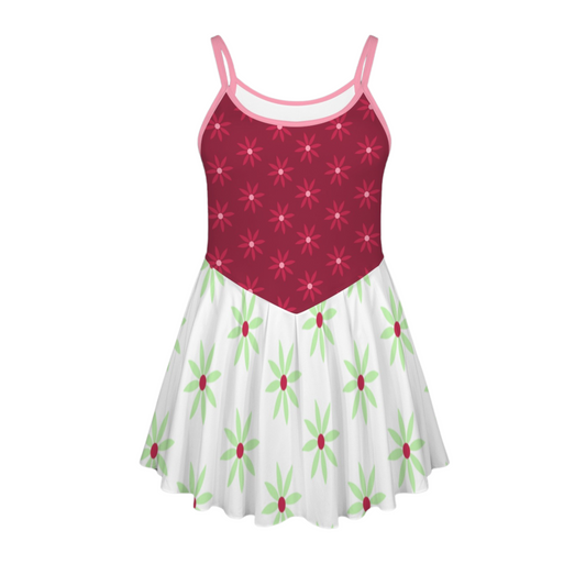 Tight Rope Walker Pleat Skirt Active Dress
