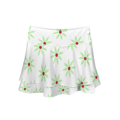 Tight Rope Walker Ruffle Active Skort