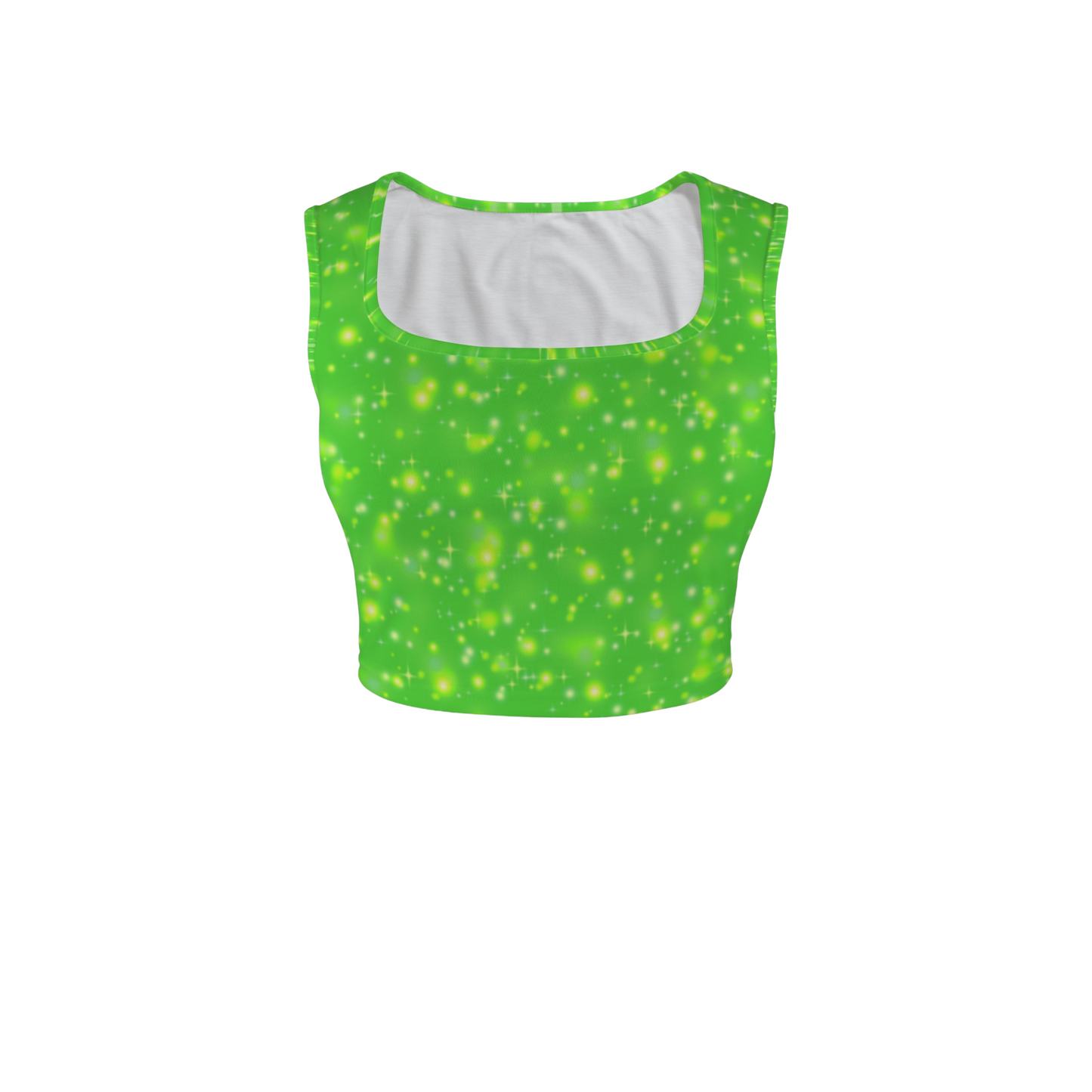 Tink Square Neck Crop Top