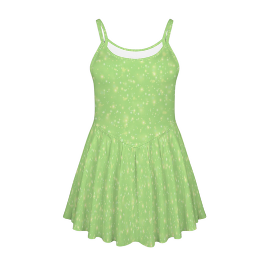 Tink Pleat Skirt Active Dress