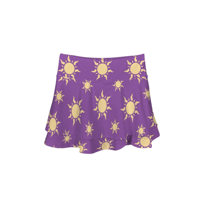 Best Day Ever Suns Ruffle Active Skort