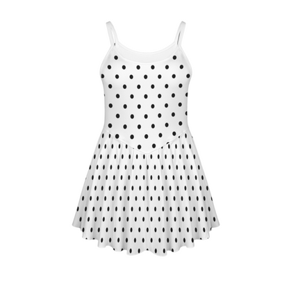 Miss Mouse Polka Dots Pleat Skirt Active Dress